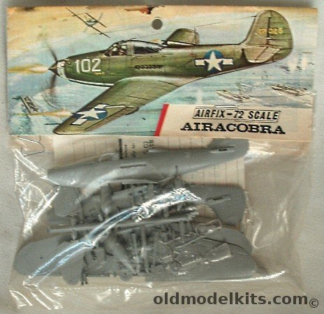Airfix 1/72 Bell P-39Q Airacobra - T3 Bagged, 119 plastic model kit